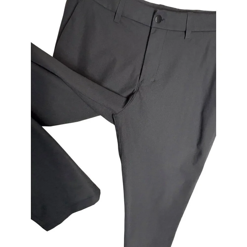 Lululemon 2023 ABC Relaxed-Fit Trouser Warpstreme Black-waist 32